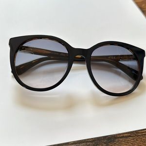 Kate Spade navy round sunglasses